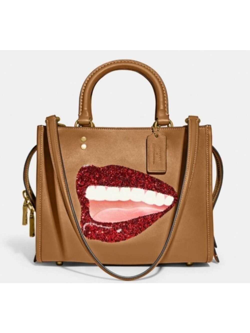 AUTHENTICATED!! Coach X Tom Wesselmann Rogue Bag 25 HANDBAG